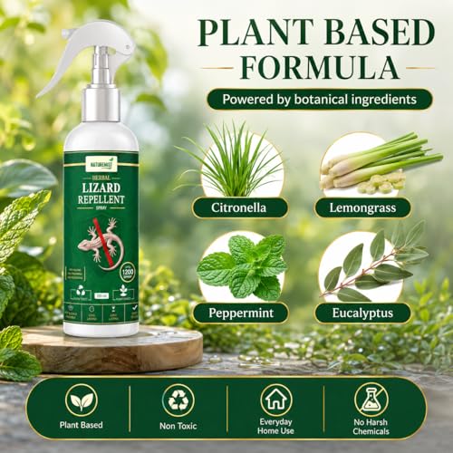 Image of Herbal Lizard Repellent Spray for Home, 200 ml