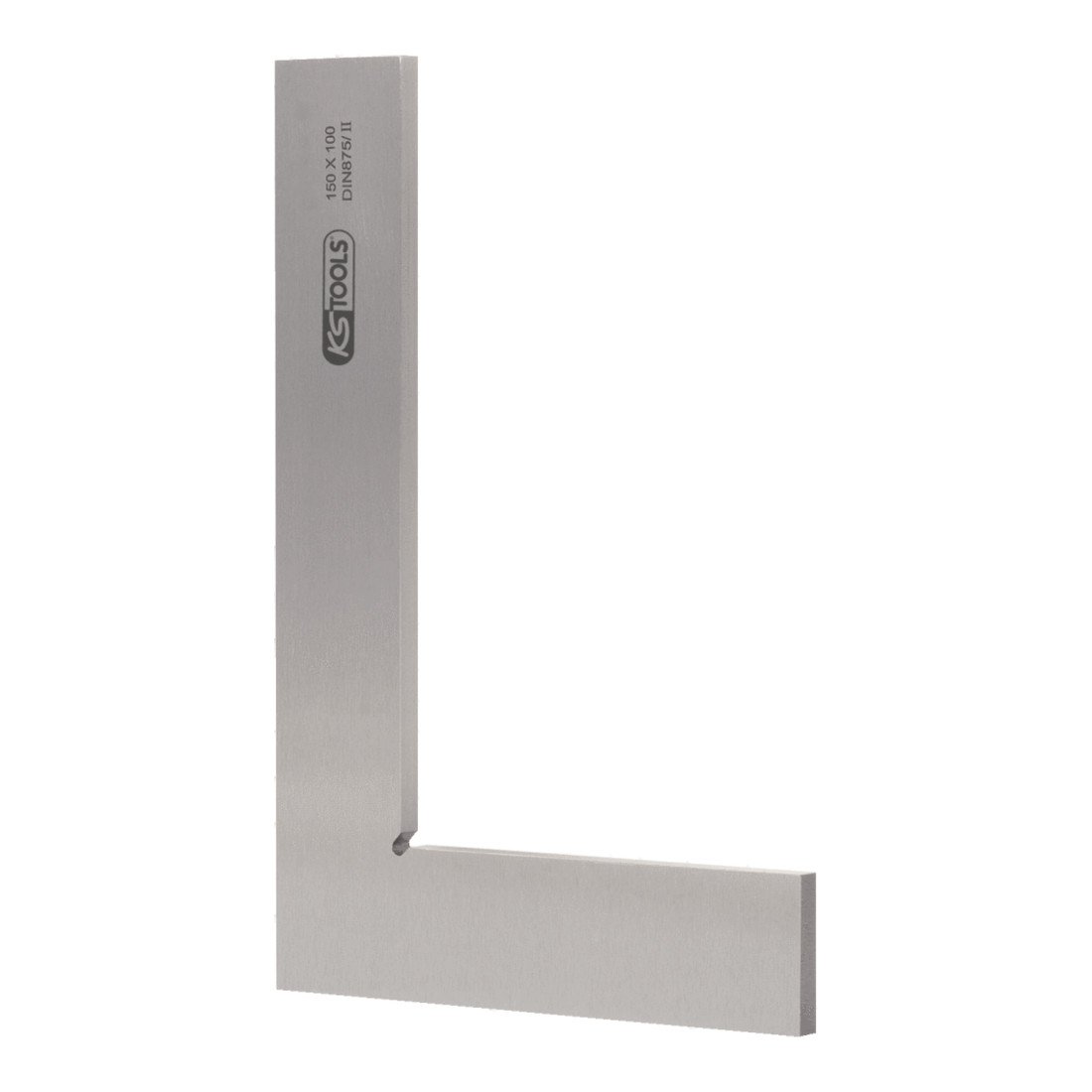 KS Tools 300.0257 Square DIN 875/2, 200mm, Colour, 200 mm