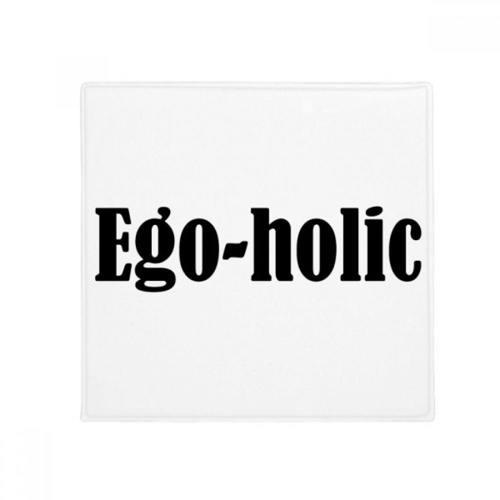 Tapis cadeau original Ego-Holic 50x50 cm multicolore pour sublimer un aménagement