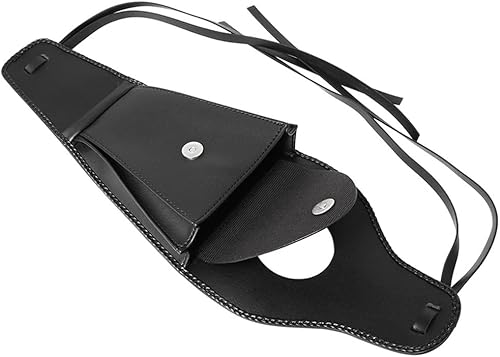 Miniatura 5 de Three T Lirun - Bolsa para tanque de combustible de piel sintética para motocicleta, bolsa para depósito de gasolina, bolsa central para consola de