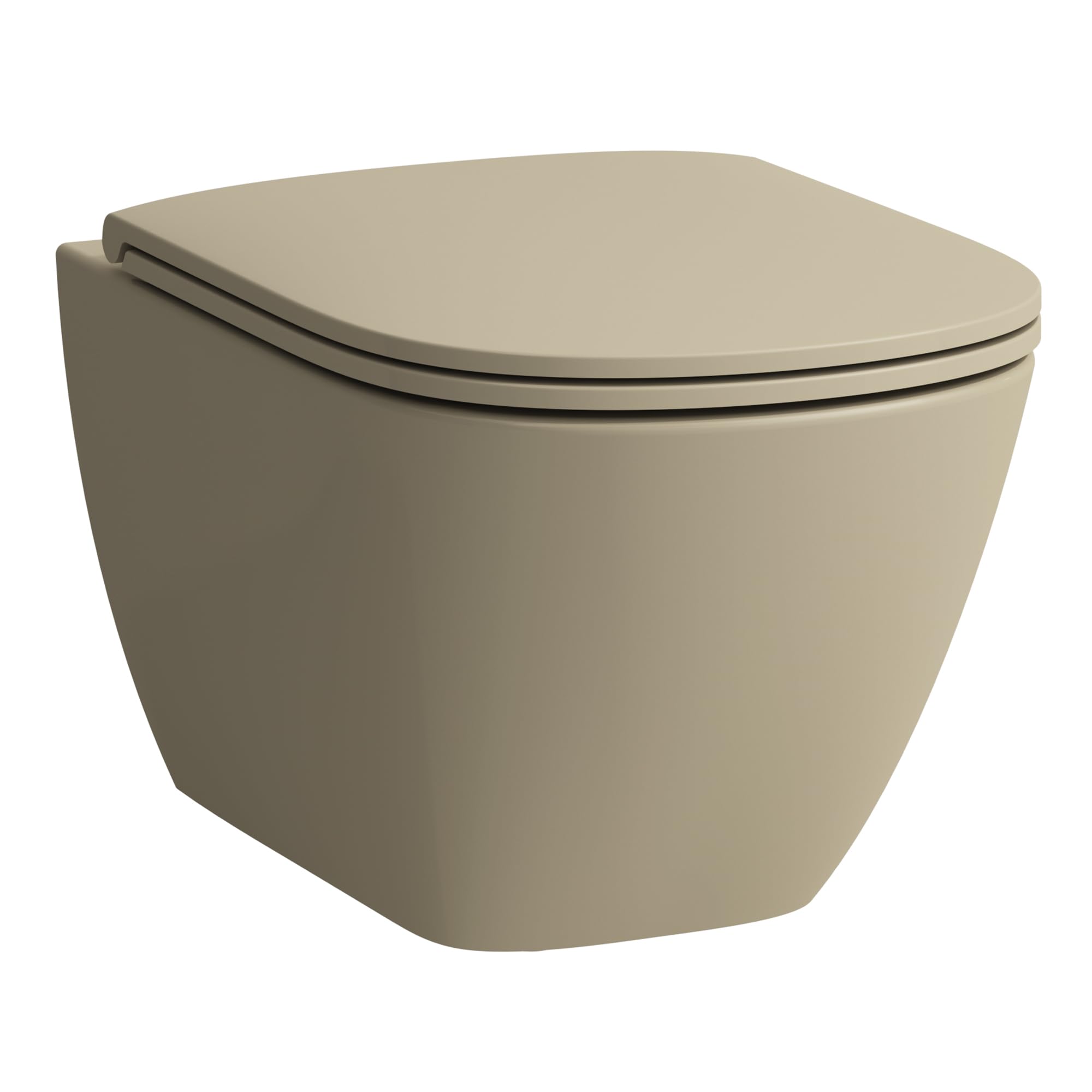 Inodoro suspendido Laufen Lua Advanced, 520x360x345mm, H8200800180001, Color: bahama beige