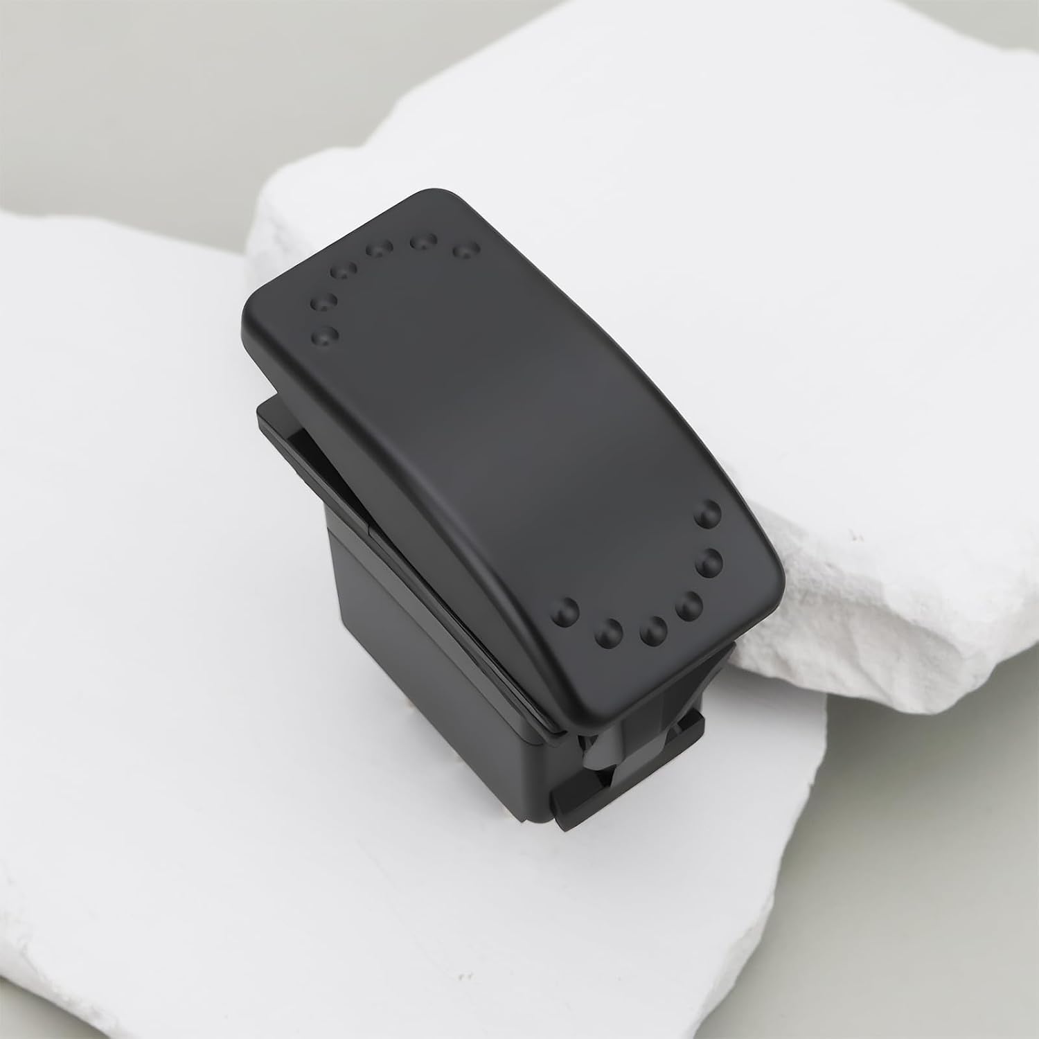 2X 6-Pin 3-Position Waterproof Rocker Switch 12V 20A DPDT ON-Off-ON for Marine Outdoor Boat