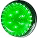 Superbright 75-FL249G 30 LED Magnetic Emergency Flasher, Green