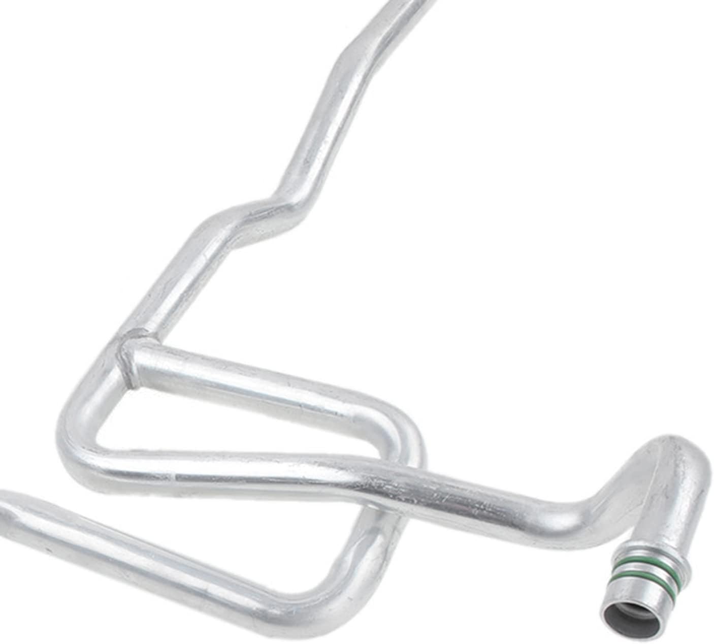 A-Premium A/C Suction Hose Assembly Compatible with Toyota Sienna, 2007 2008 2009 2010, 3.5L, DOHC, with Rear A/C, Compressor to Evap