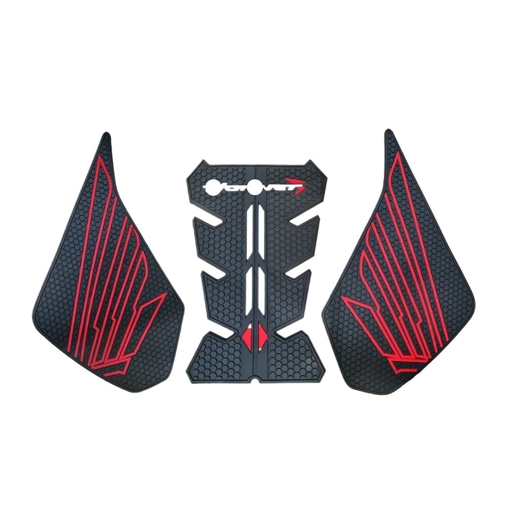 for CB750 CB 750 for Hornet Motorcycle Accessories Non-Slip Side Fuel Tank Stickers Pad Cb750 2023 Motorbike Fuel Sticker Traction Fuel Decal Tank