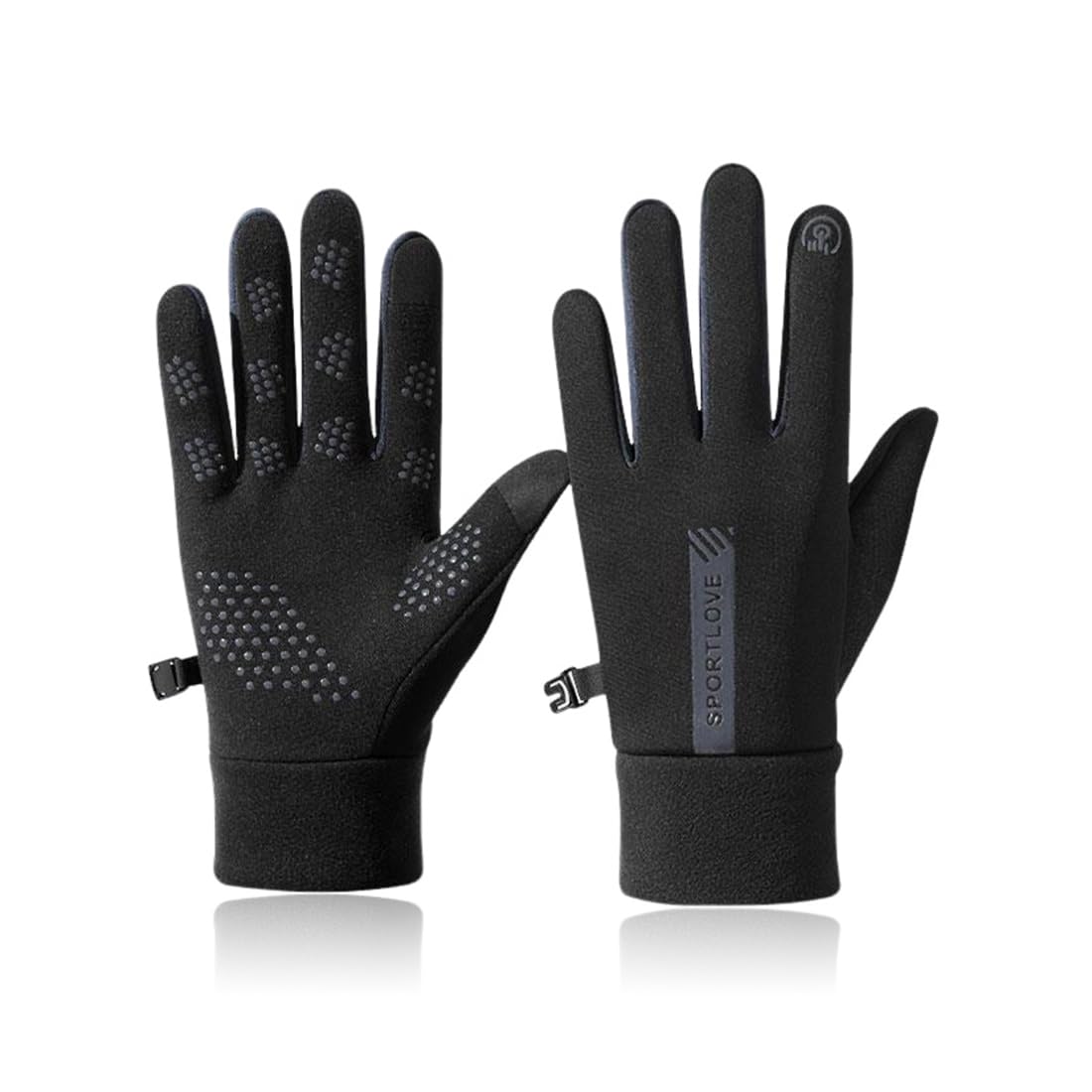 Guanti Impermeabili Guanti Invernali Antivento E Impermeabili - Con Touchscreen E Pile Caldo Vetro Temperato Su Misura - Foto 7