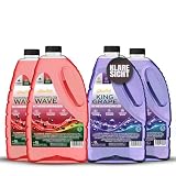 ShinyChiefs Scheibenklar Bundle 4x5 Liter - 2x WATERMELON WAVE & 2x KING GRAPE - Ready to Use Sommer Scheibenwischwasser mit Duft