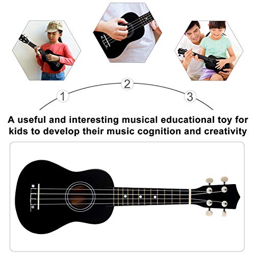 Enfants Instrument Musical Adultes Ukulélé Enfants Musique Starter Jouet en Bois pour Pick Guitare Kit Hawaiian Débutant - Les Beatles, Paul McCartney, John Lennon, RIngo Starr, George Harrison Enfants Instrument Musical Adultes Ukulélé Enfants Musique Starter Jouet en Bois pour Pick Guitare Kit Hawaiian Débutant – Image 5