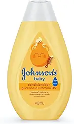 Condicionador Infantil Johnson's Baby Regular 400 ml, Amarelo