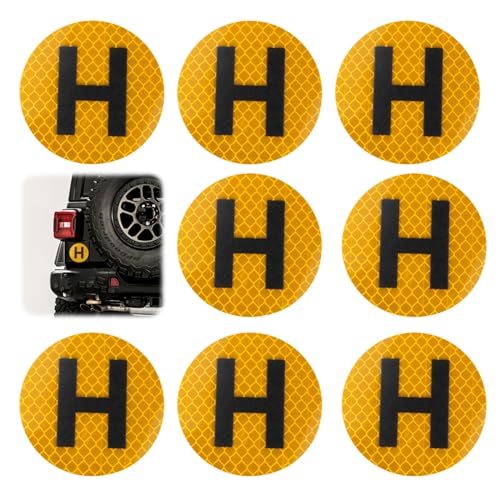 Pack de 8 Pegatina Vehículo Histórico Homologada, Distintivo