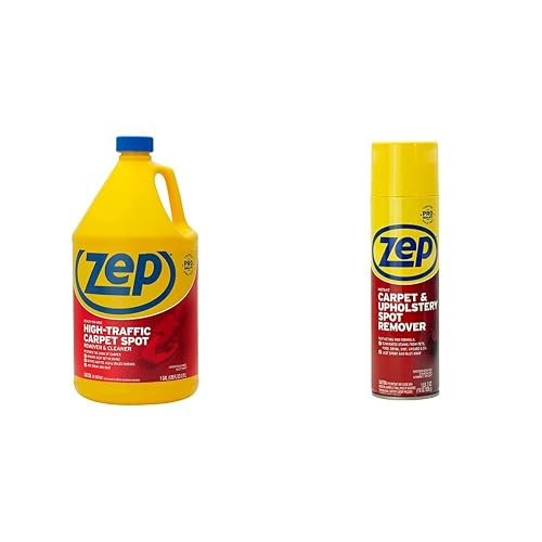 Zep High Traffic Carpet Cleaner 1 Gallon with Spot Remover