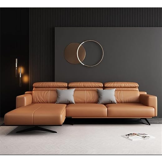 Leather Sofa for Living Room Household Furniture Combination Sofa Bedroom Furniture Home Furniture