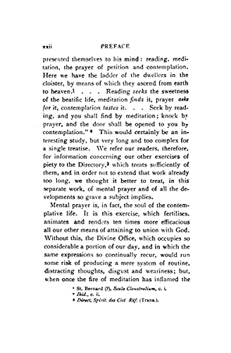 The Ways of Mental Prayer
