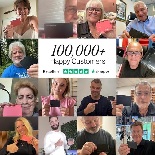 SPOTMINDERS Apple MFi Certified Wallet Tracker for Christmas Stocking Stuffers for Men Gifts for Women Works With Apple Find My Rechargeable 0.07in... - Image 6