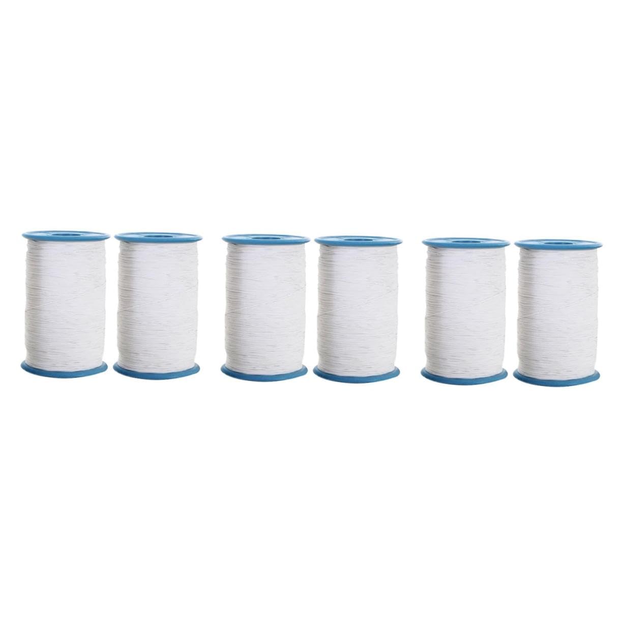 TEHAUX 6piezas Hilo De Elástico Para y Pantalones Color Tubo Aleatorio Para Manualidades y Costura