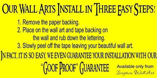 Begin Each Day With A Grateful Heart 9 X 22 Beautiful Vinyl Wall Decal By Scripture Wall Art Includes Our Exclusive"Goof Proof Guarantee" #TOP2