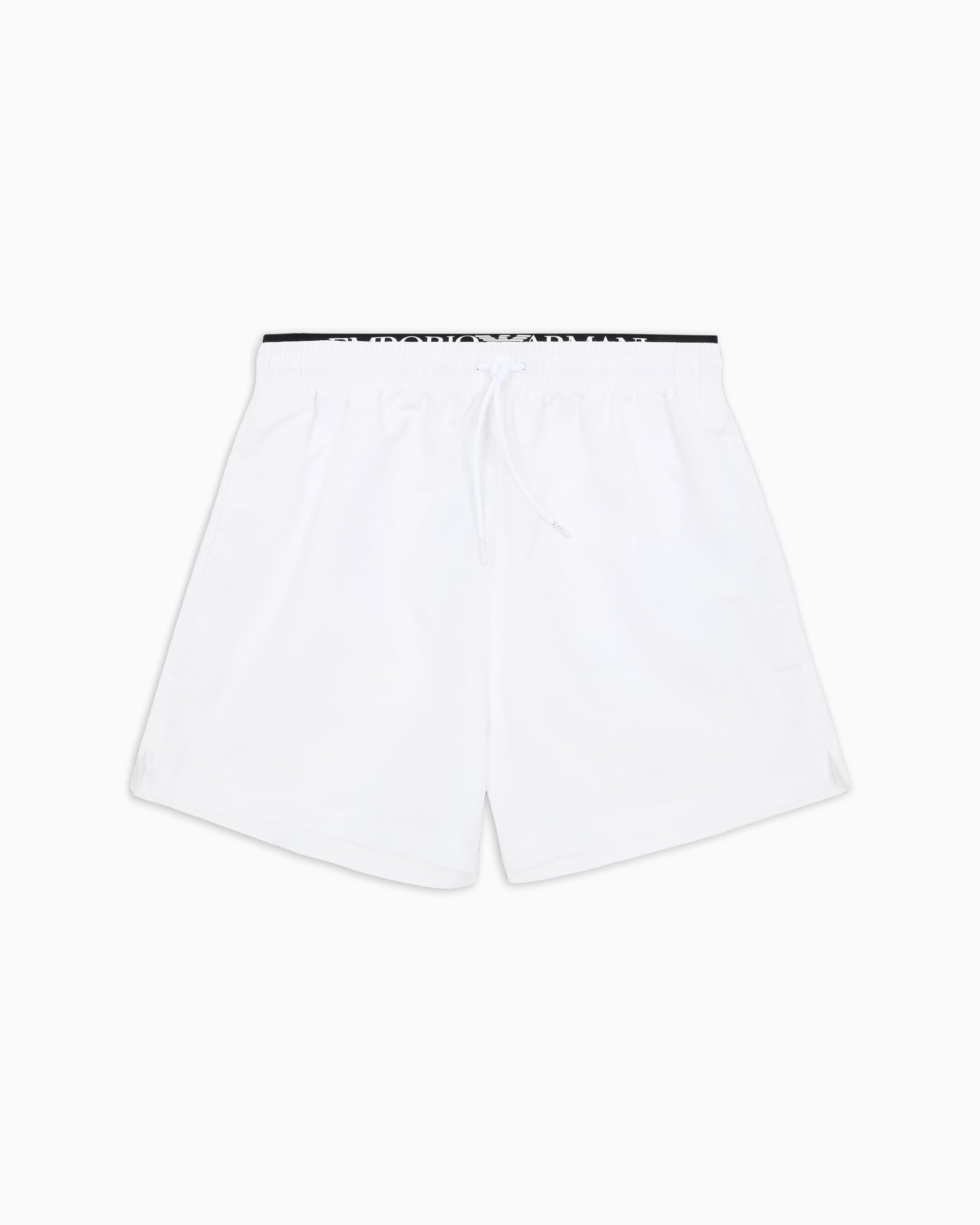Emporio Armani Man Logo Band Mid Boxer White S