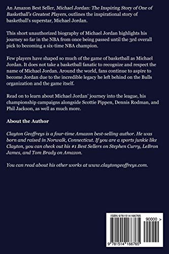Michael Jordan: The Inspiring Story of One of Basketball's Greatest Players (Basketball Biography Books) - Image 2