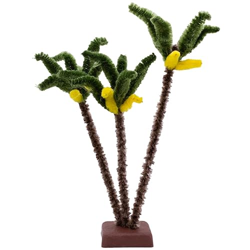 Nativity Scene Palm Tree on Stand | Posable Wire Branches