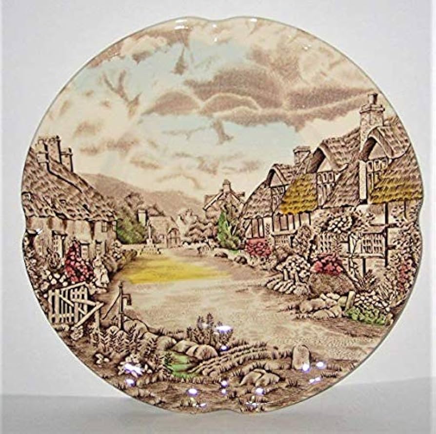 英国Johnson Bros の絵画のようなプレート6枚セット 英国Johnson Bros の絵画のようなプレート6枚セット