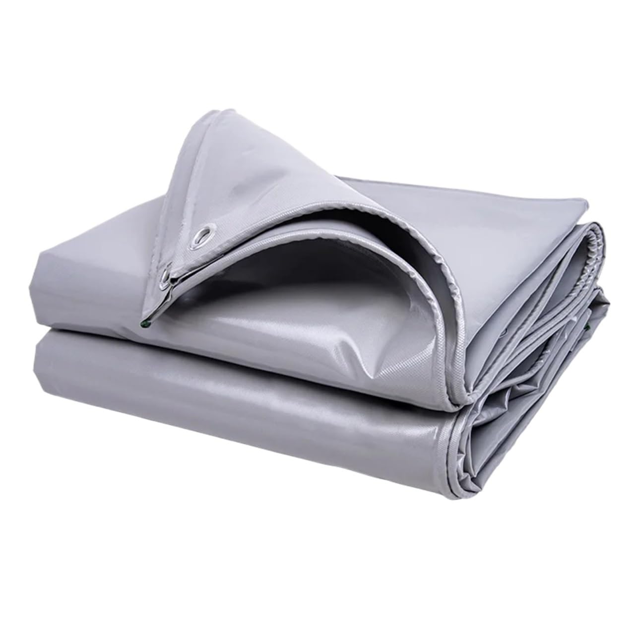 Waterproof Tarp, Tarpaulin 600gsm PVC Outdoor Canopy Multicolor Multiple Sizes(600gsm Grey,3x3.0m)