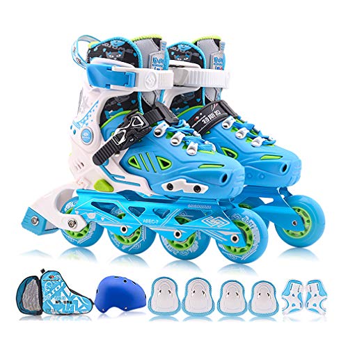 Rollers en ligne enfants avec taille réglable et patins en ligne pour les enfants