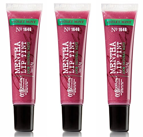 C.O. Bigelow Mentha Lip Tint 3 Pack Violet Mint #1646