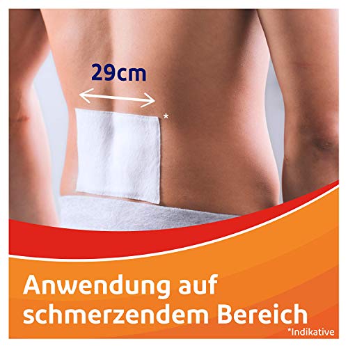 Voltaren Wärmepflaster ohne Arzneimittelwirkstoff für langanhaltende Schmerzlinderung für Rücken, Nacken, Schultern, 4 Pflaster - Image 4