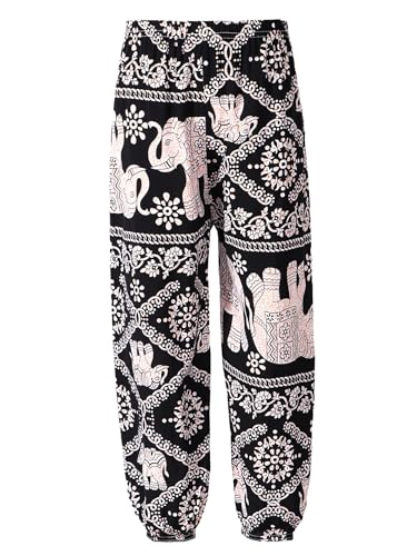 Kids Yoga Trousers Bohemian Beach Pants Baggy Harem Pants Activewear for Boys and Girls2