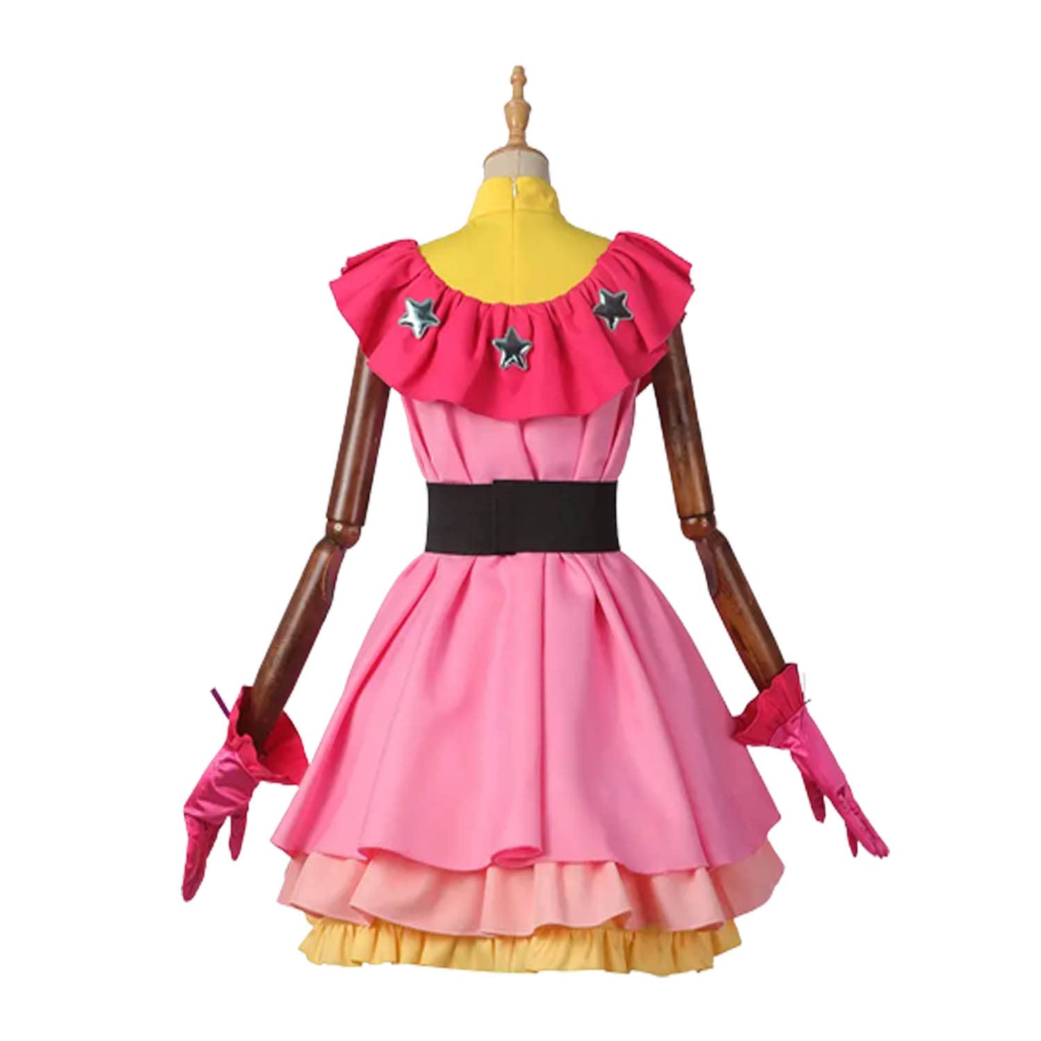 Anime Oshi No Ko Hoshino Ai Disfraz de cosplay Juego de role Uniforme Conjunto Completo Halloween Fiesta Carnaval Traje de Vestir con Peluca Tocado para Mujeres