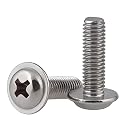 Rpi shop - M4 X 15mm Phillip Combi Washer Pan Head Screws, Combi (screw with washer), Fully Thread, Nickel Finish, Machine Thread, Quantity - 100 Pcs gallery image