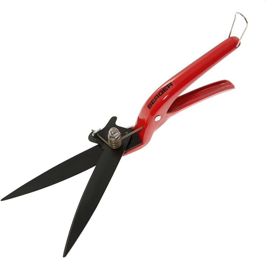 BERGER prass shear 2200 with anti-stick coated blades, suitable for left handers