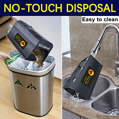 Mouse Trap Electric Rat Trap - Indoor Pest Control Rodent Zapper For Home, Safe & Clean #TOP3