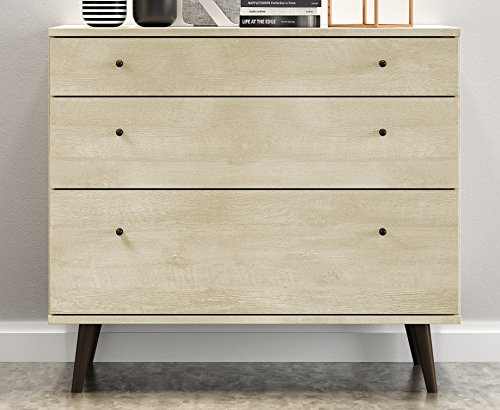 Midtown Concept 3-Drawer Dresser, Sand #TOP9