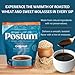 Postum Coffee Substitute Original (42oz) Coffee Alternative Caffeine Free with Roasted Wheat Bran & Molasses | Natural, Non-GMO, Vegan Coffee Replacement Drink | Gourmet & Pantry Pack