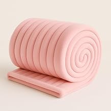 Chunky Ribbed Cord Faux Fur Throw   Velvet Touch Thick Soft Blanket for Sofa & Bed   Cozy Warm Throwover with Luxurious Texture Blush Pink, 200 x 240