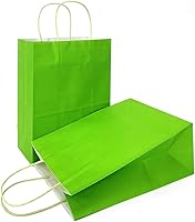 Vista 38 de AZOWA Bolsas de regalo Mini bolsas de papel kraft con asas (4 x 2.4 x 6 pulgadas, negras, 25 unidades)