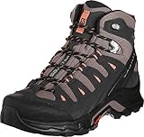 Calzado salomon Salomon Quest Prime GTX W, Botas de Senderismo Mujer, Marrón (Deep Taupe/Phantom/Tawny Orange), 38 2/3 EU