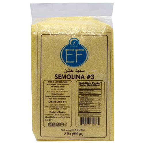 Eastern Feast - Semolina #3, 2 Lbs (908g), 100% Durum Wheat