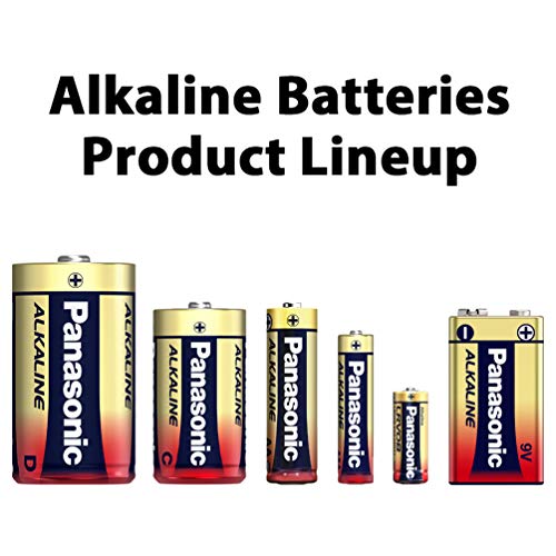 Image of Panasonic Alkaline AA Battery, Pack of 2