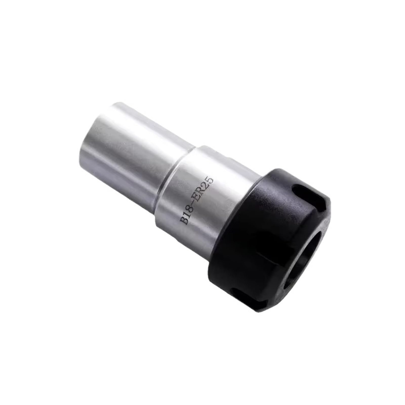 Portabrocas de alta precisión ER25 con adaptador de eje cónico B18 para torno y CNC 6