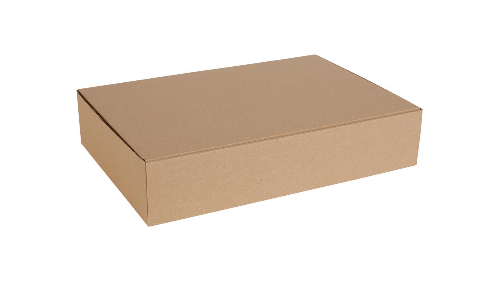 300x DHL Kleinpaket Karton 240 x 170 x 80 mm A5 Steckverschluss Braun portooptimierter Versandkarton, Stückzahl wählbar, Staffelpreise
