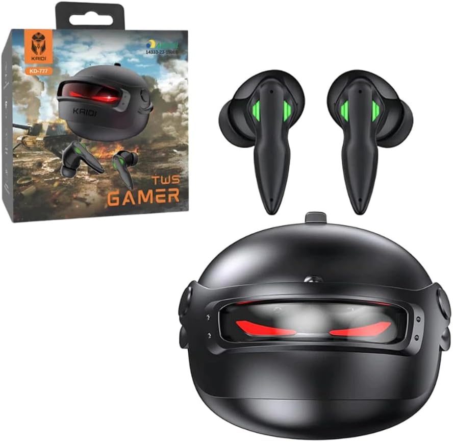 Kaidi TWS KD-777 Earbuds and packaging