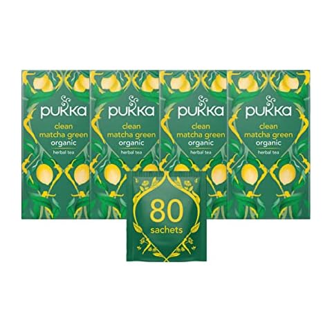 Pukka Herbs Clean Matcha Green Tea Box Cover