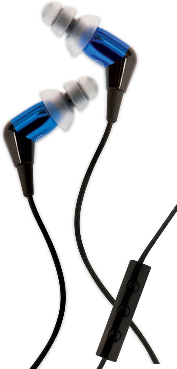 Etymotic Research ER7-MC3-BLUE MC3 Noise Isolating In-Ear Headset and Earphones for iPad, iPhone, iPod Touch (Blue)