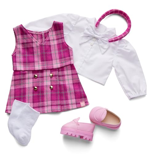 American Girl, Truly Me 18-inch Doll Outfit, Pink & Preppy Outfit, for Ages 6+