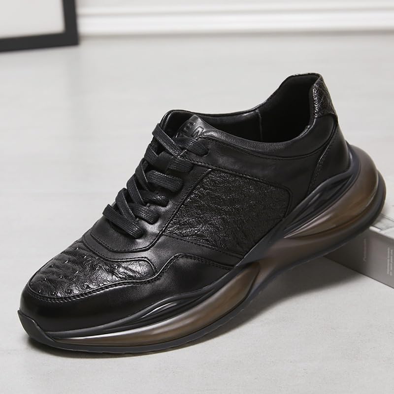 Men's Casual Dress Oxfords Shoes Business Formal Derby Sneakers Genuine Leather Fashion Formal Tuxedo Walking Shoes2
