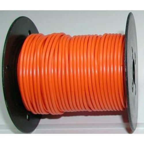 12 AWG Tinned Marine Primary Wire, Orange, 1000 Feet