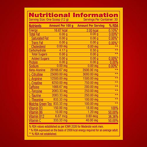 Image of GNC Pro Performance Pre-Workout | 360 gm | 30 Servings | Boosts Pump & Energy | Speeds Up Recovery | 1500 mg L-Arginine | 3500 mg Beta-Alanine | 200 mg Caffeine | Blood Orange