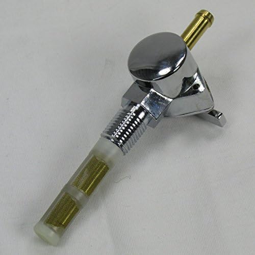 Miniatura 4 de Válvula de cierre de combustible de púas de manguera recta NPT filtrada NPT de 1/4 pulgadas para motocicleta - Manguera de combustible ID de 1/4